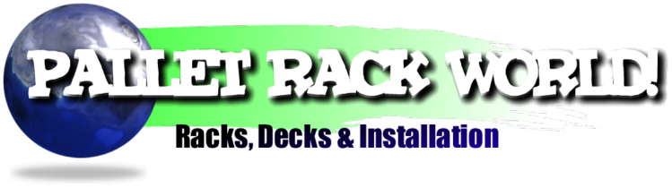 Pallet Rack World:  Teardrop Pallet Rack Uprights, Beams and Wire Decks